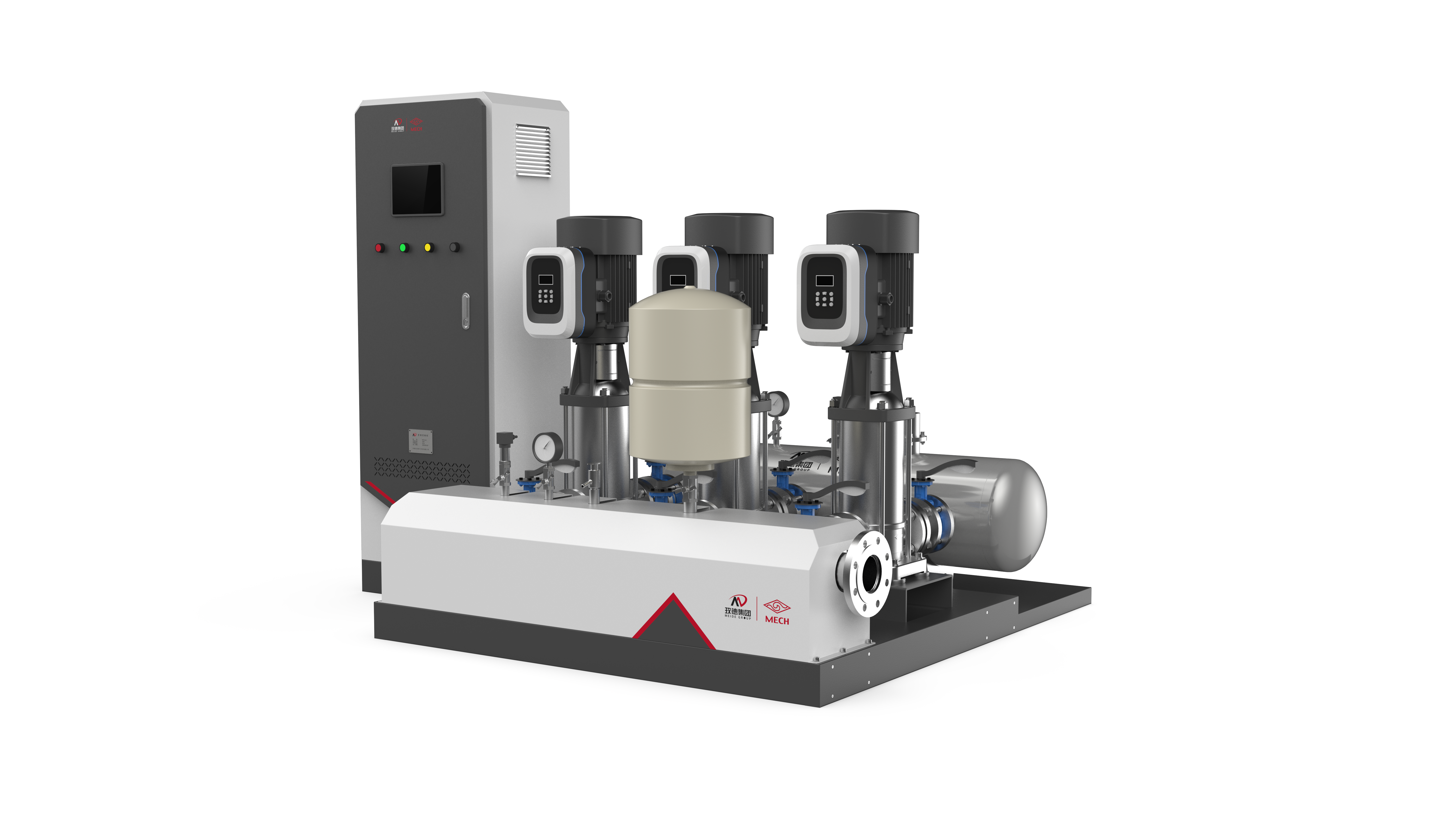 玫德集團(tuán)智能罐式無(wú)負(fù)壓供水設(shè)備與智慧水務(wù)解決方案